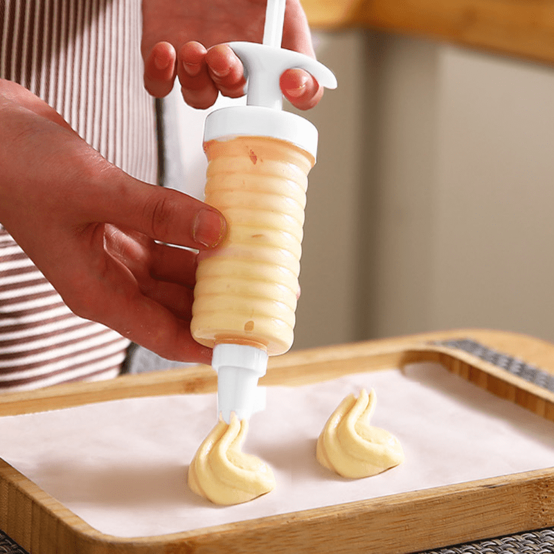 Cake Decorating Tool Set Cookie Press Butter Piping Gun - Temu