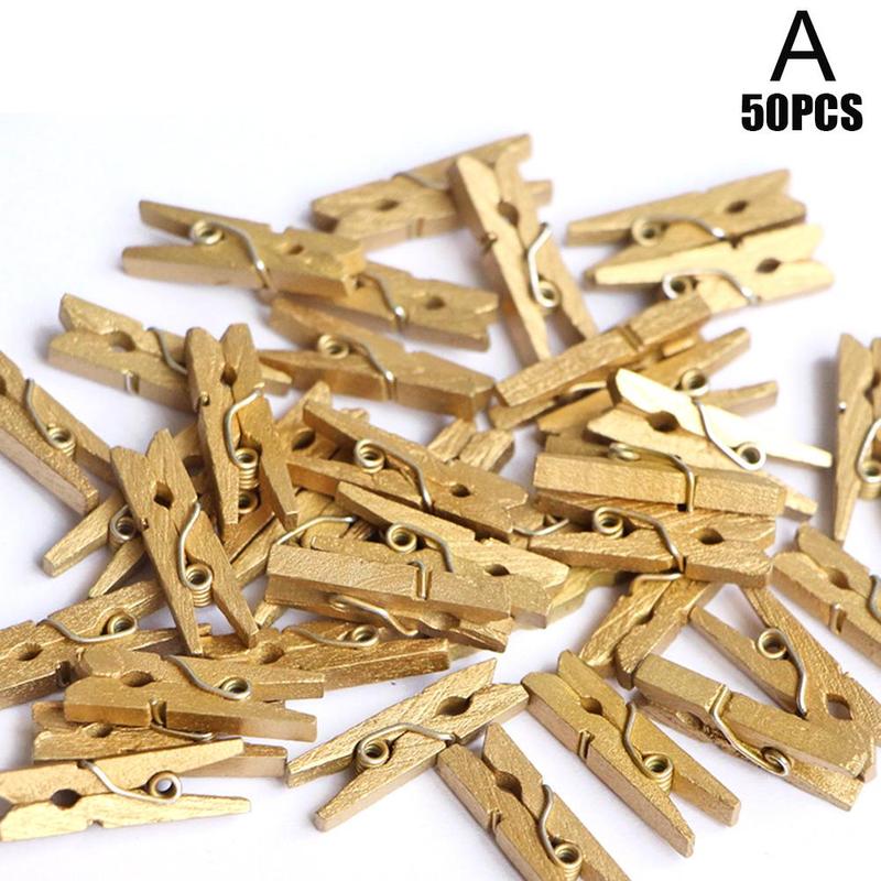 Clothes Pins, Strong Grip Tiny Wooden Clothespins,for Photos,crafts-3