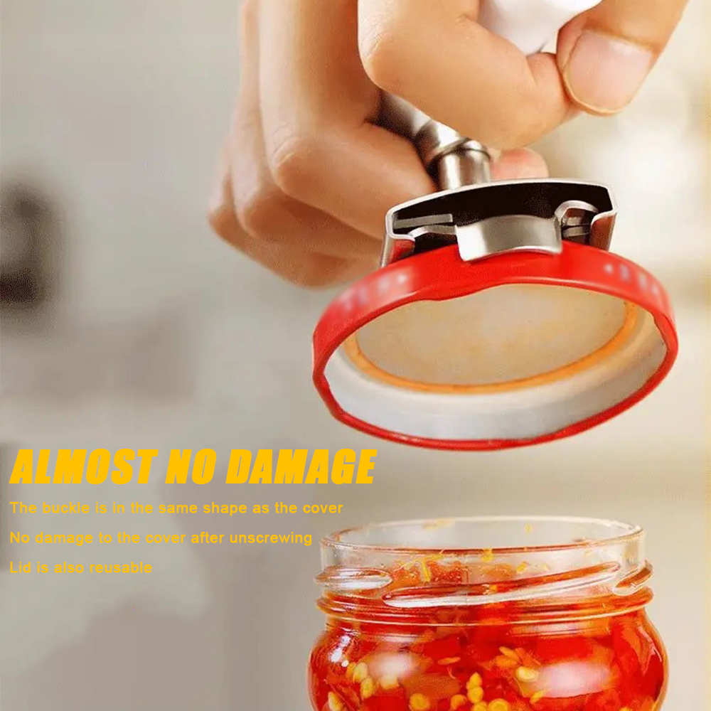 (2pcs) Master Opener Adjustable Jar & Bottle Opener, Adjustable  Multifunctional Stainless Steel Can Opener Jar Lid Gripper, Manual Jar  Bottle Opener