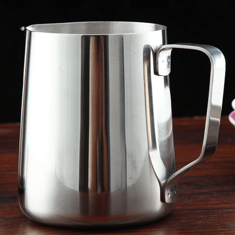Steaming & Frothing Milk Pitcher Classic Stainless Steel