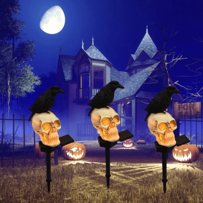 Lámpara Decoración Calavera Halloween Lámpara Adorno - Temu