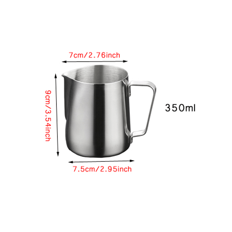 Non Stick Stainless Steel Milk Frothing Pitcher Espresso Coffee Barista  Craft Latte Cappuccino Cream Frothing Jug Pitcher