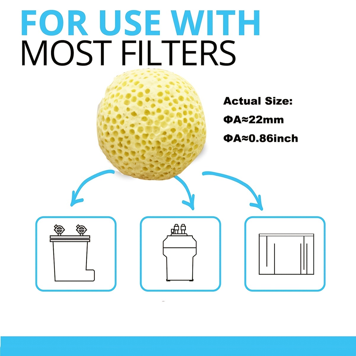 Filtre À Eau Pour Aquarium 300g/500g, Média Filtrant, Charbon Actif - Temu  Canada