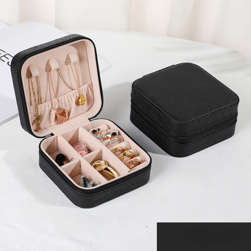 Travel Portable Jewelry Box Women's Small Jewelry Storage - Temu