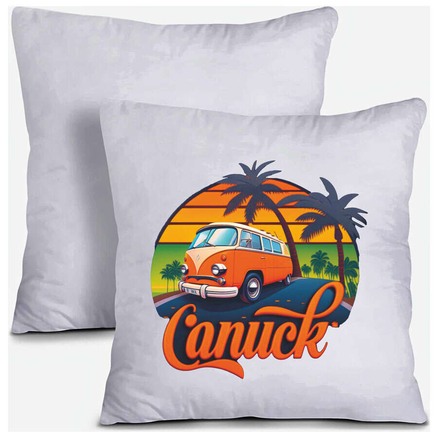 Canuck Van Retro Decals Heat Transfer Patches Stickers