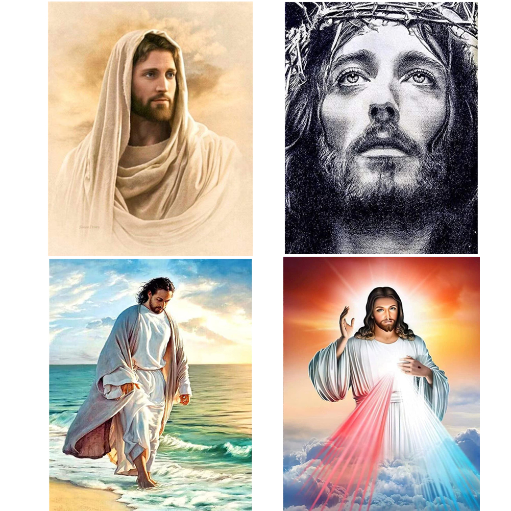 Jesus As I Have Loved You Diamond Painting Kits For Adults, Full Drill  Round Diamond Art Supply For Home Wall Deco Portrait Diamond Dotz