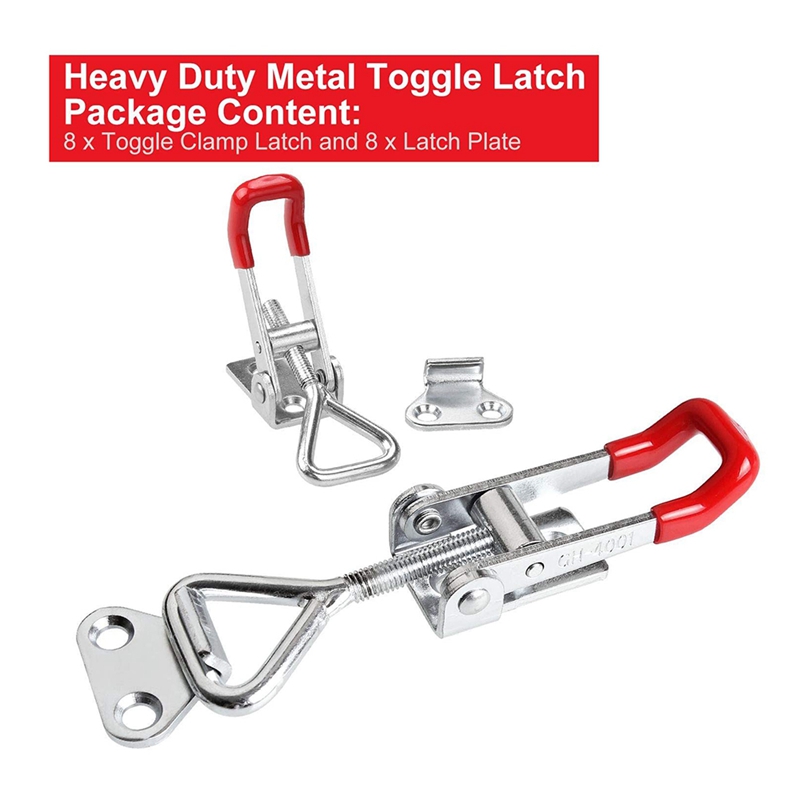 4001/4002/4003 Adjustable Toolbox Case Metal Toggle Latch Catch Clasp Quick  Release Clamp Anti-Slip Push Pull Toggle Clamp Tools - AliExpress