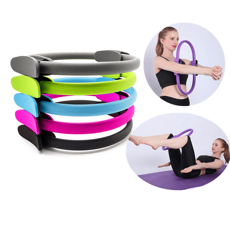 38Cm Yoga Fitness Circle Magic Ring Ladies Professional Training Muscle  Pilates Circle Exercise Exercise Accessories Home