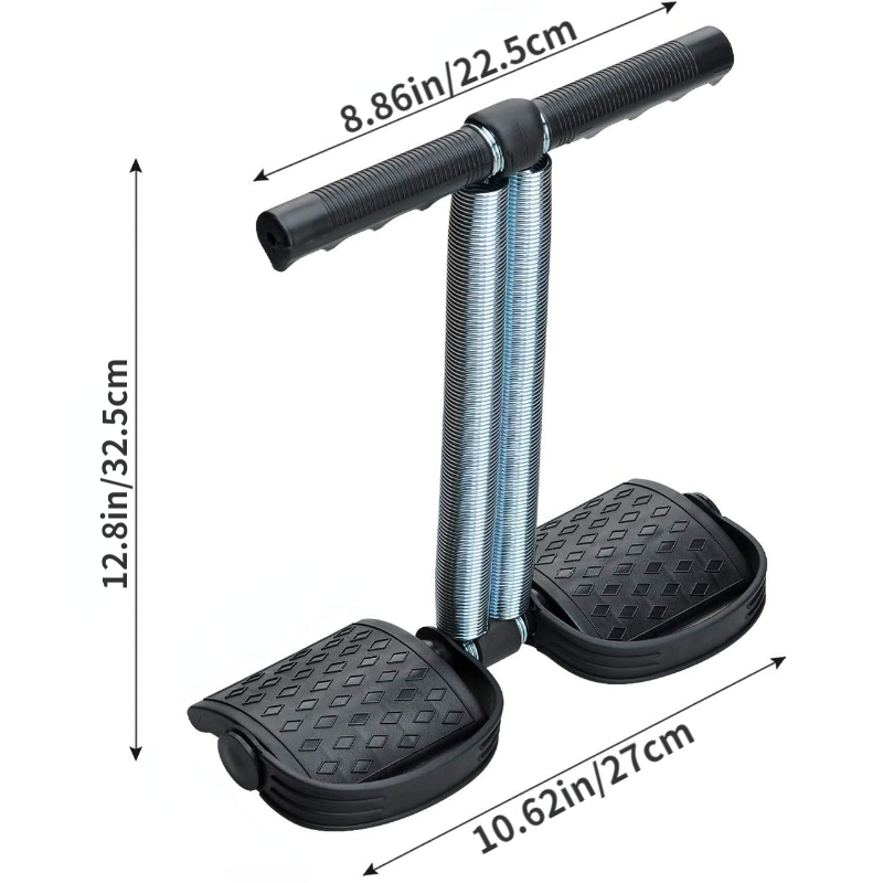 Elastic Sit Equipment Pull Rope Dual Spring Tension Foot - Temu