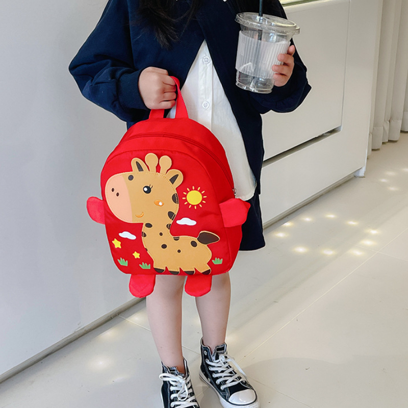 Children's Giraffe Backpack Kindergarten Kids School Bag Travel Backpack