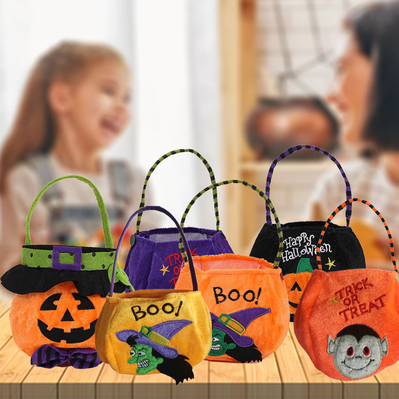 Craft Goody Bag Trick Or Treat Bag Diy Kit Toddler Craft Props Halloween  Giftbag
