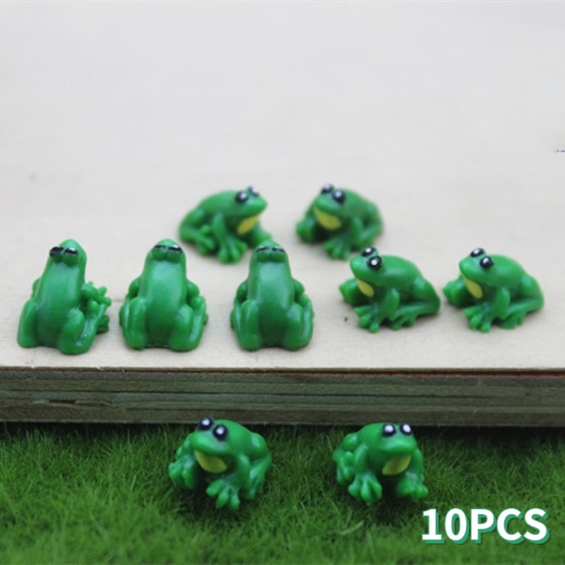 6pcs Luminous Resin Mini Frogs, Cute Frog Glow In The Dark, Miniature  Figurines Frogs DIY Ornament Accessories, For Garden Dollhouse Decoration  Crafts