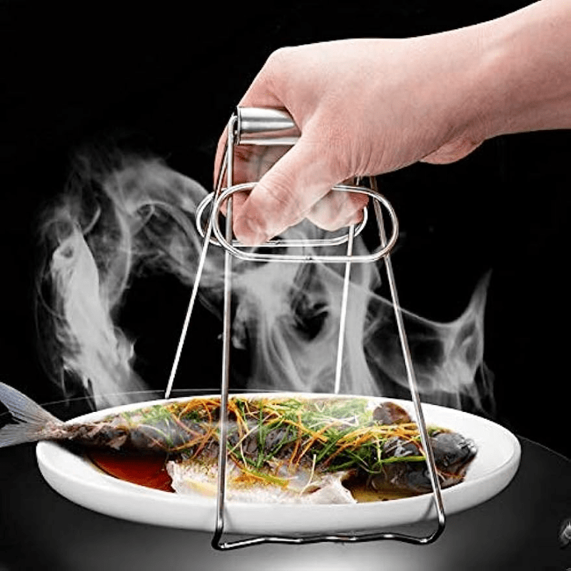 Stainless Steel Anti scalding Hot Bowl Dish Plate Gripper - Temu