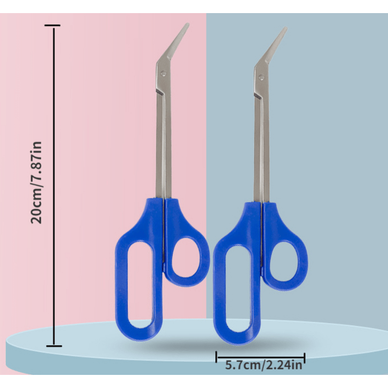 Long Reach Toenail Scissor Trimmer for Disabled Cutter Clipper Useful Hand  Tools