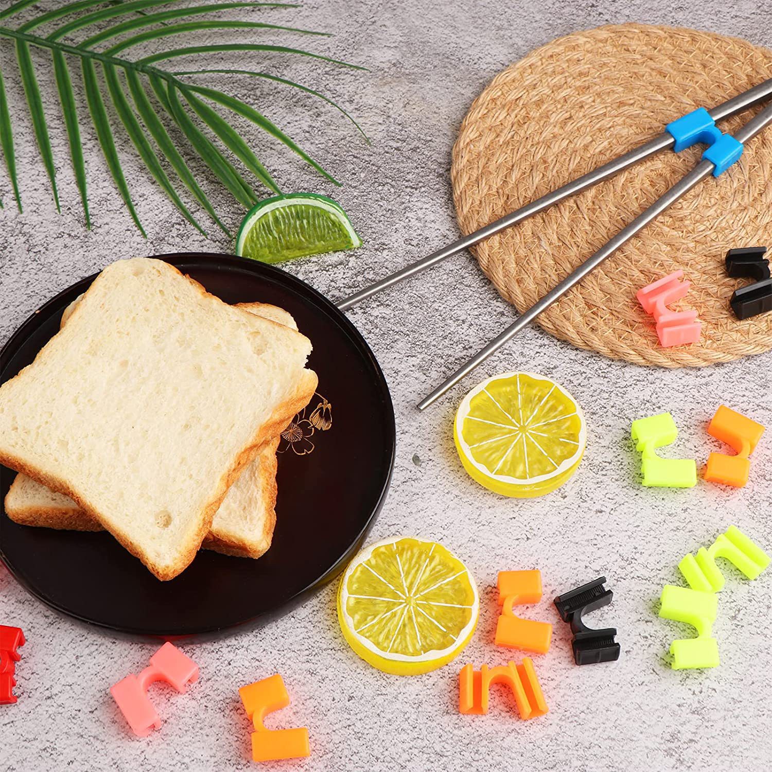 Chinese Chopsticks Clip Reusable Chopstick Helpers Novelty Flatware