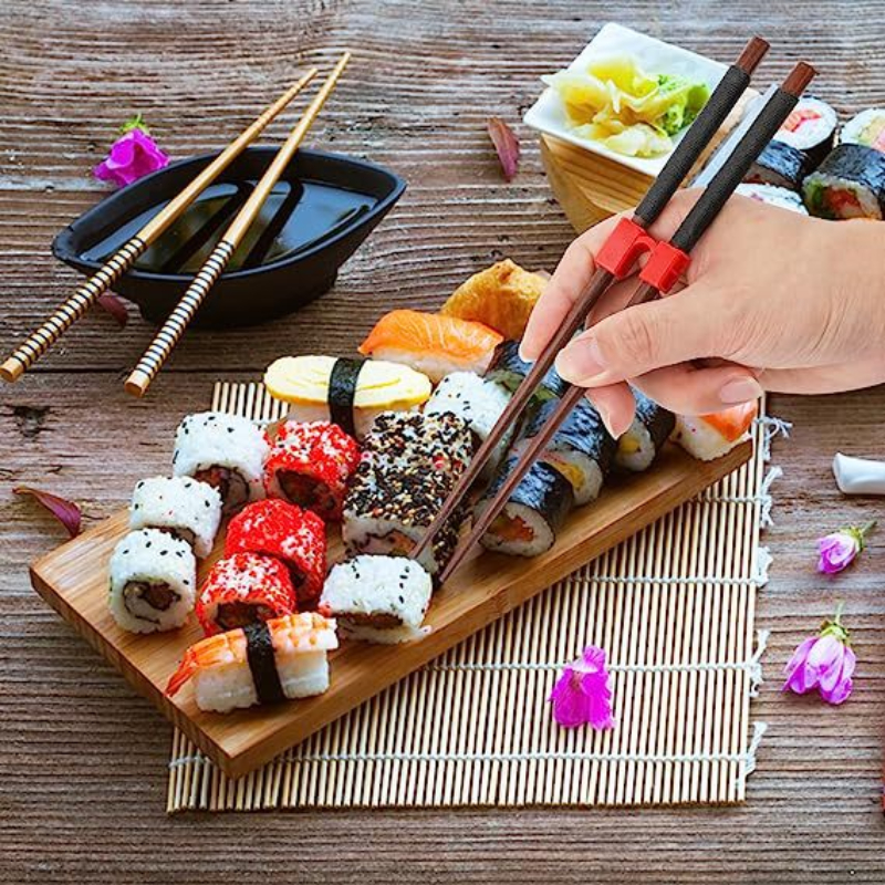 Chinese Chopsticks Clip Reusable Chopstick Helpers Novelty Flatware