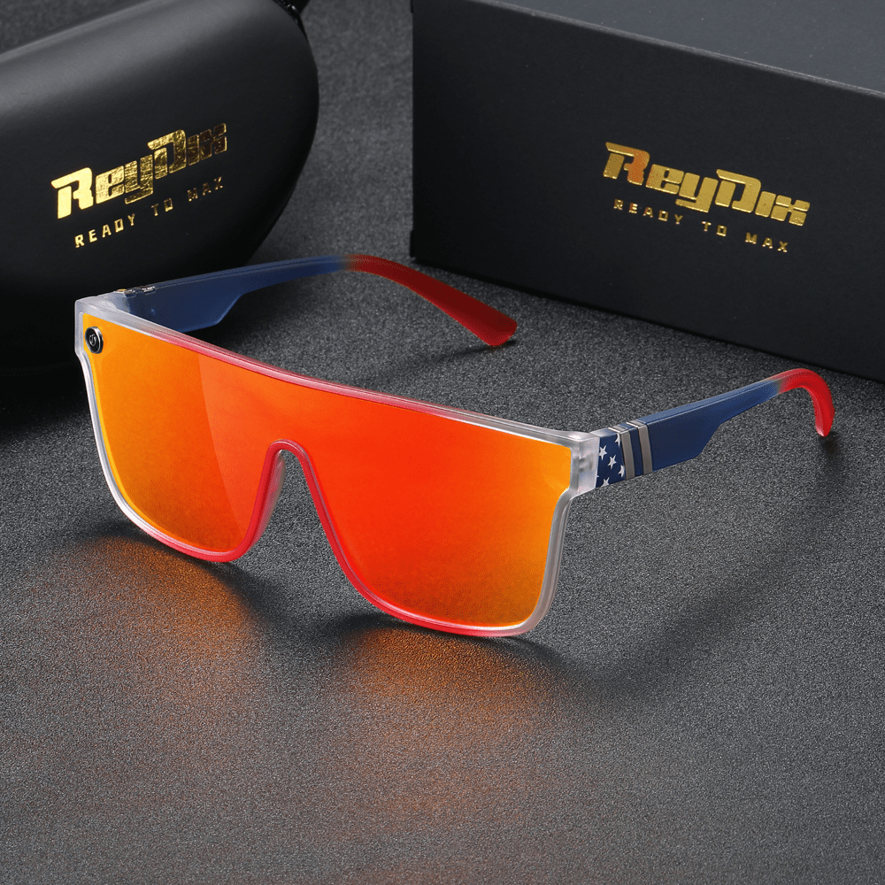 Men's Sports Polarized Sunglasses, unisex Fishing Mountaineering Outdoor Travel Trendy Driving Sunglasses,Temu