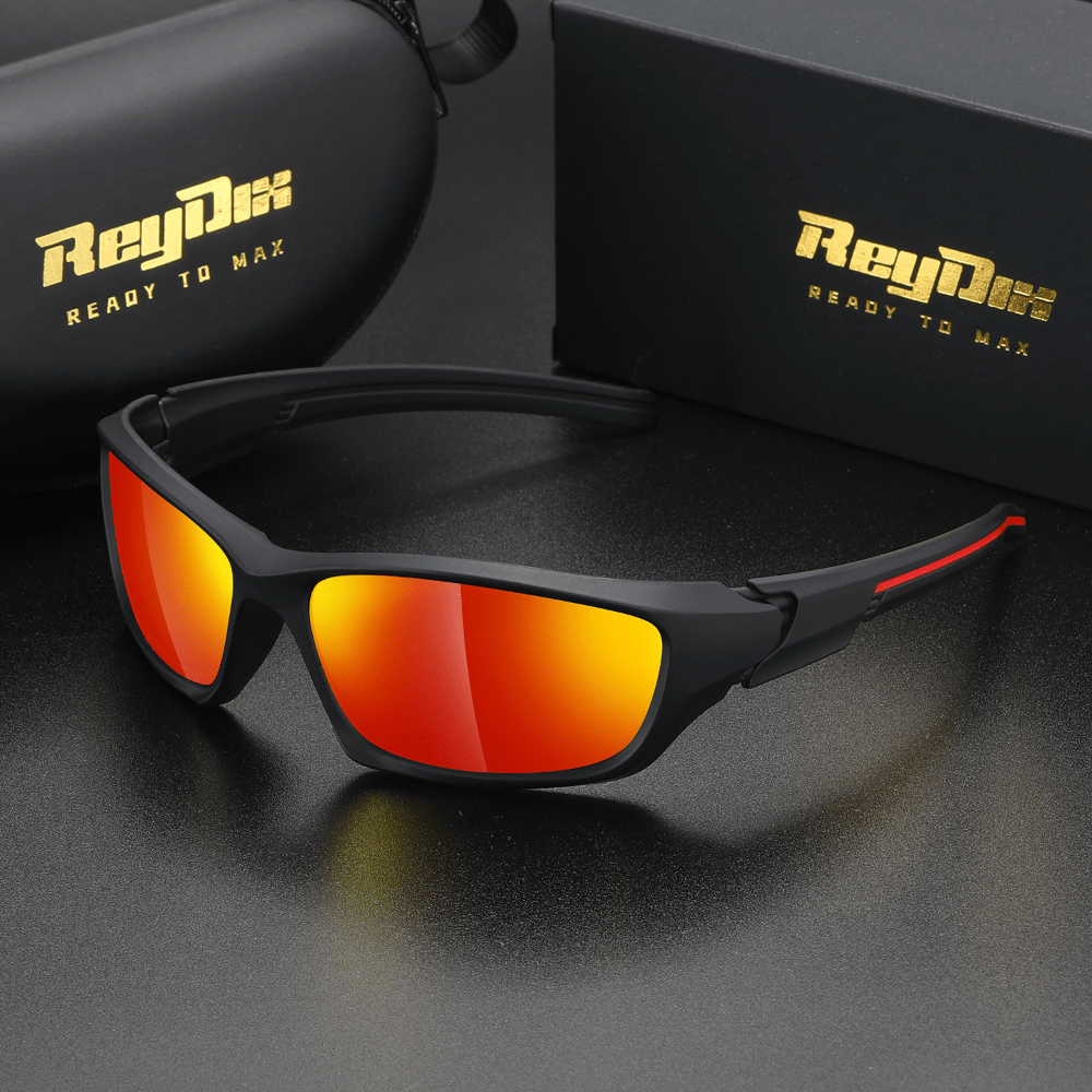 Men's Sports Polarized Sunglasses, Unisex Outdoor Cycling Sunglasses