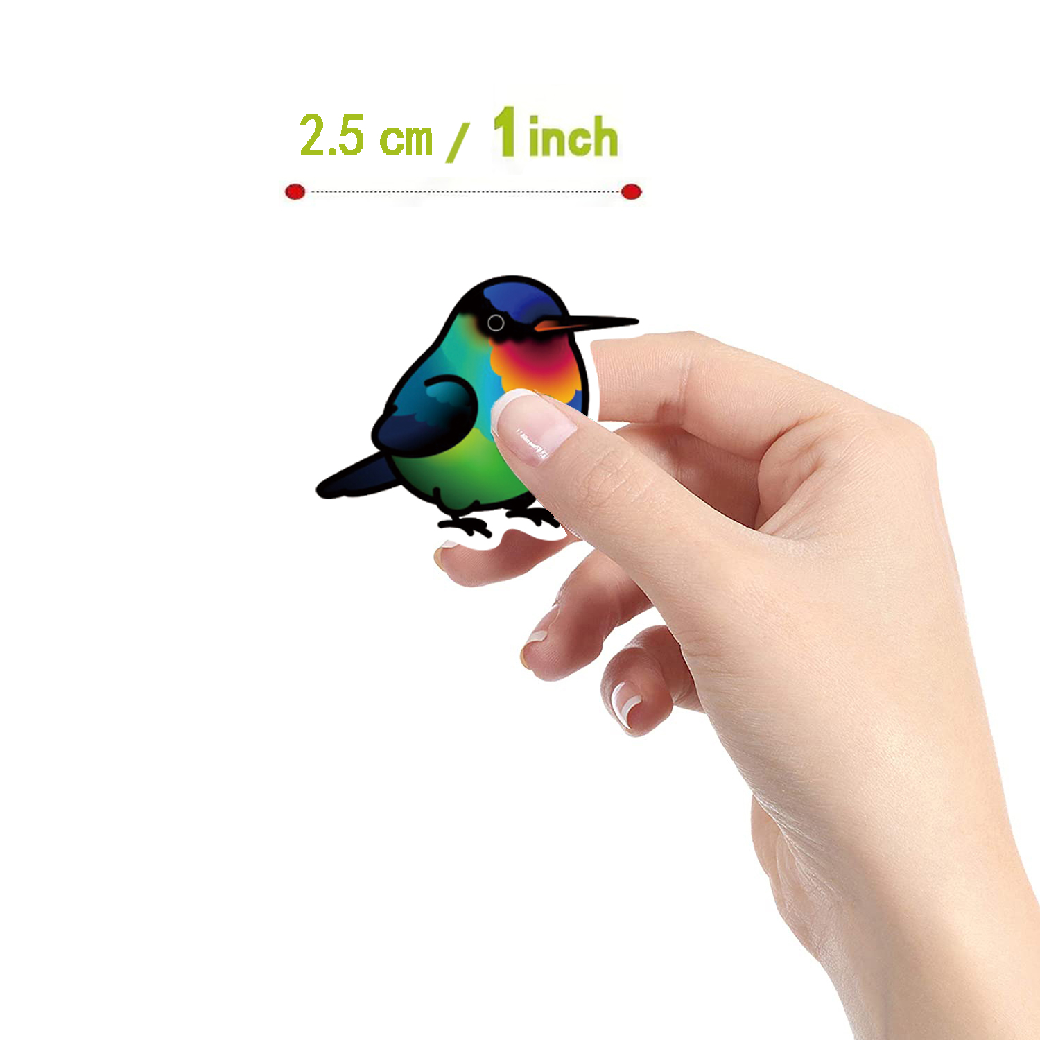 Bird Stickers Cute Cartoon Decals Rolls Self Adhesive Seals - Temu