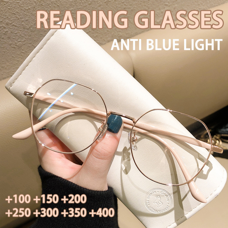 1pair Men Anti-Blue Light Casual Style Eyeglasses With Glasses Rope