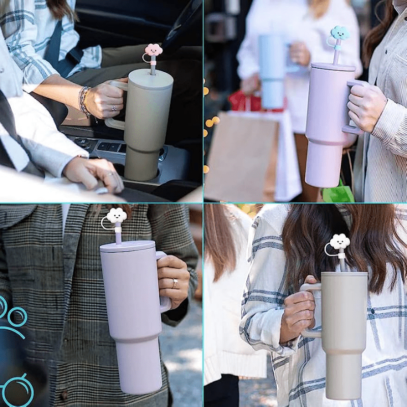 Suitable Straw Cover And Simple And Modern Trek Tumbler Cloud