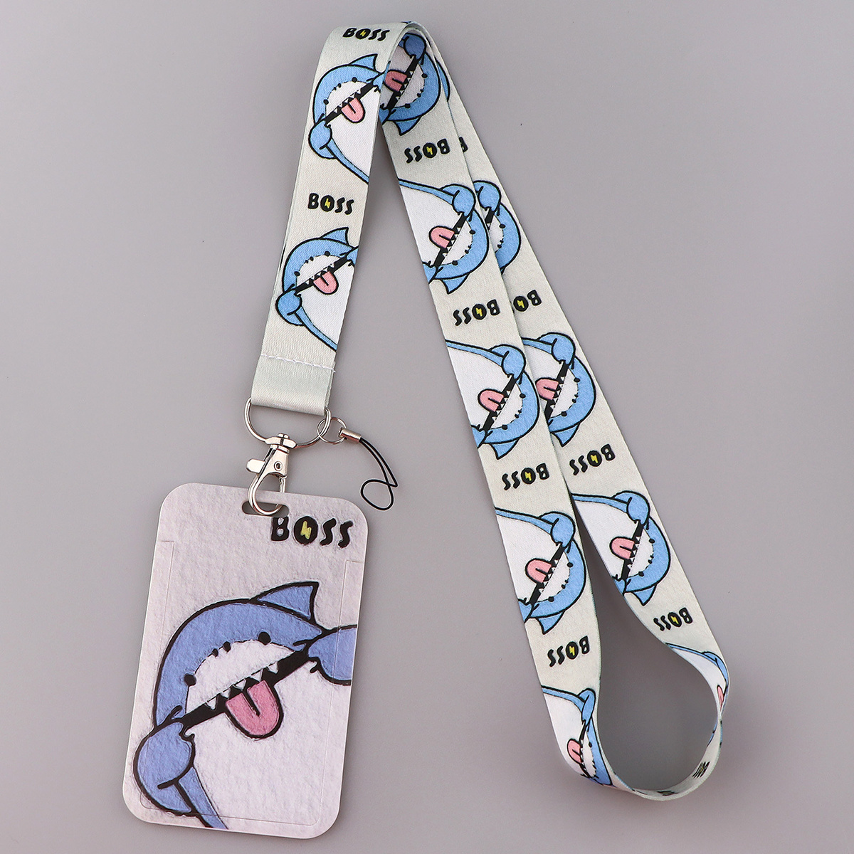 Shark Neck Strap Lanyards for Keys Chain Badge Holder ID Credit Card Pass Hang Rope for Phone New Fashion Accessories,Mobile Phone Accessories,Cat