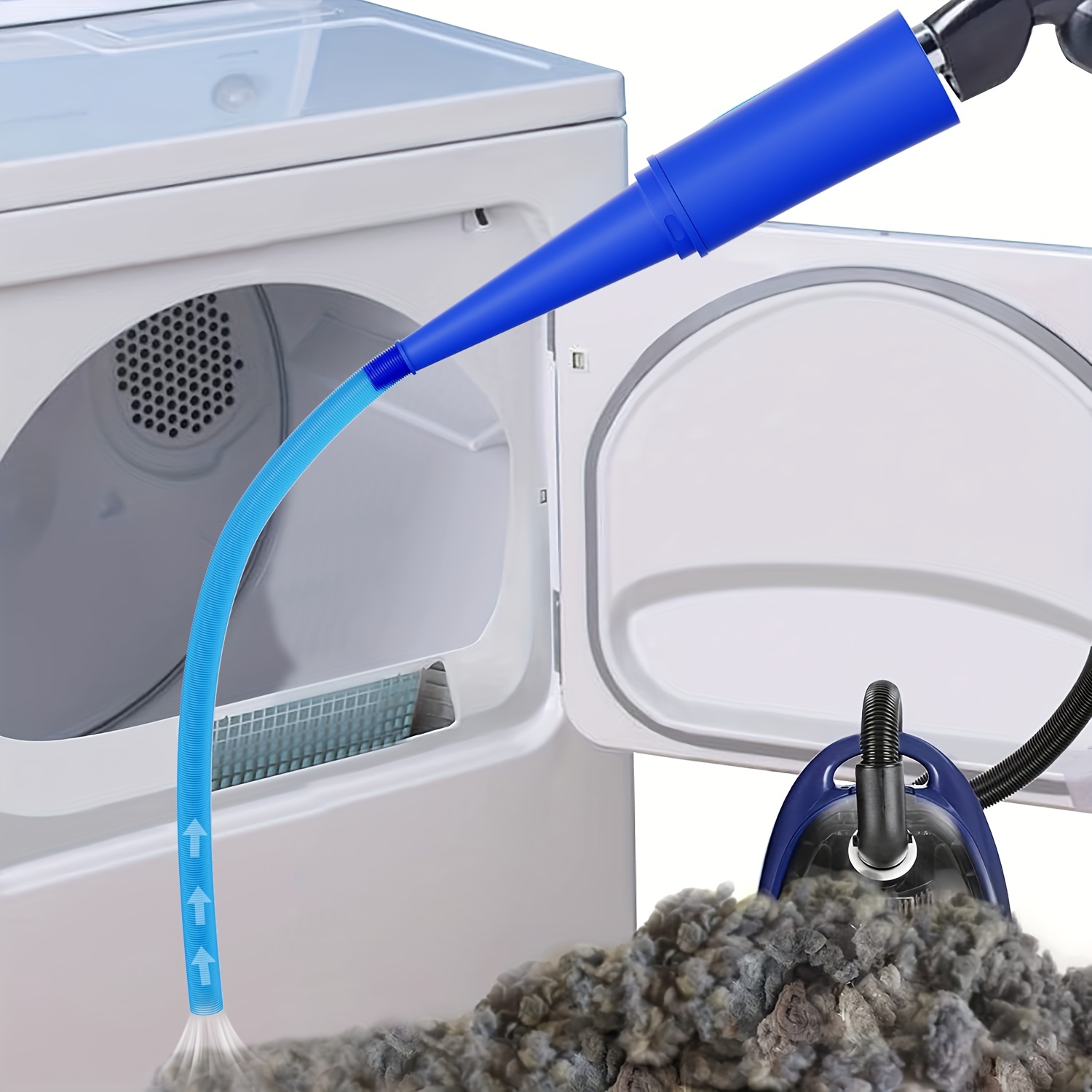 Dryer Vent Cleaner Kit Dryer Lint Brush Vent Cleaner Long - Temu