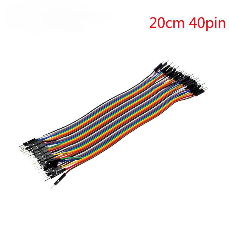 10 cables Dupont de para pruebas de 10 cm - cables de puente para