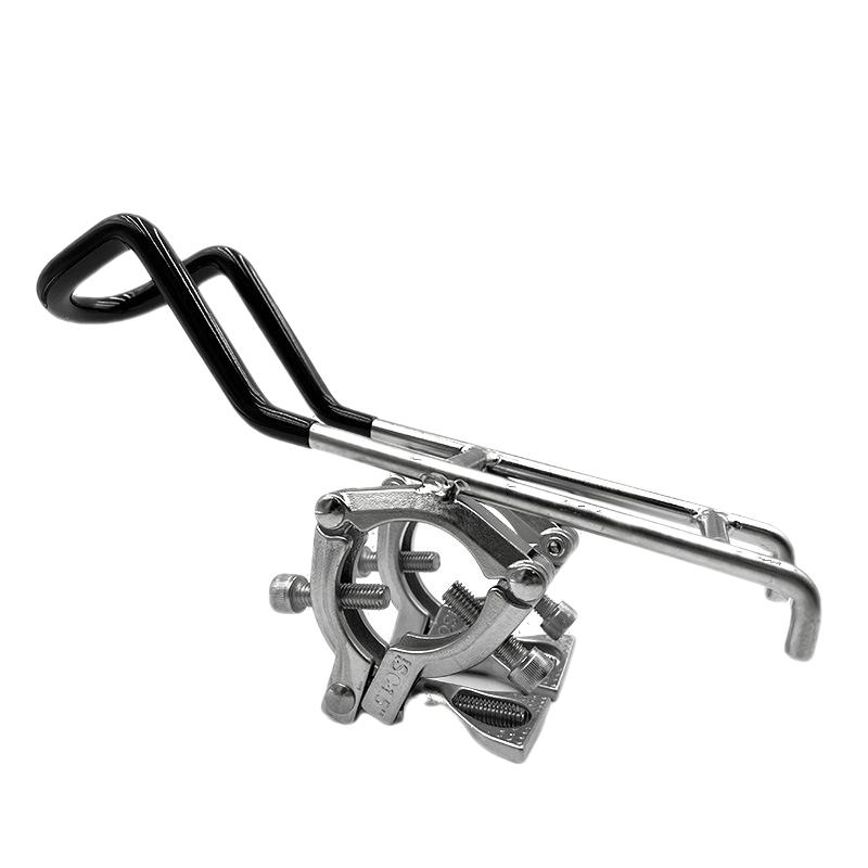 metal Folding Fishing Rod Turret Bracket Dual purpose Hand - Temu