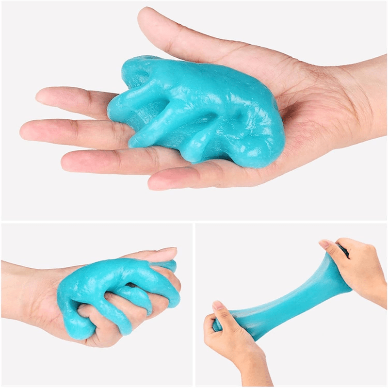 1pc Car Cleaning Gel Slime For Cleaning Tool, Car Vent Magic Dust