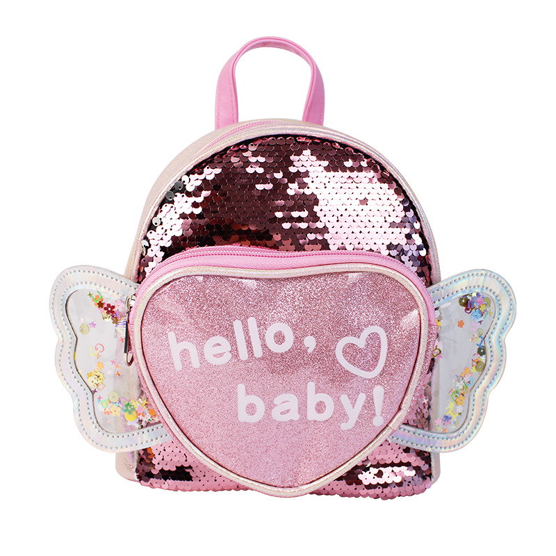 Sequin Children's Backpack - Colorful School Bag