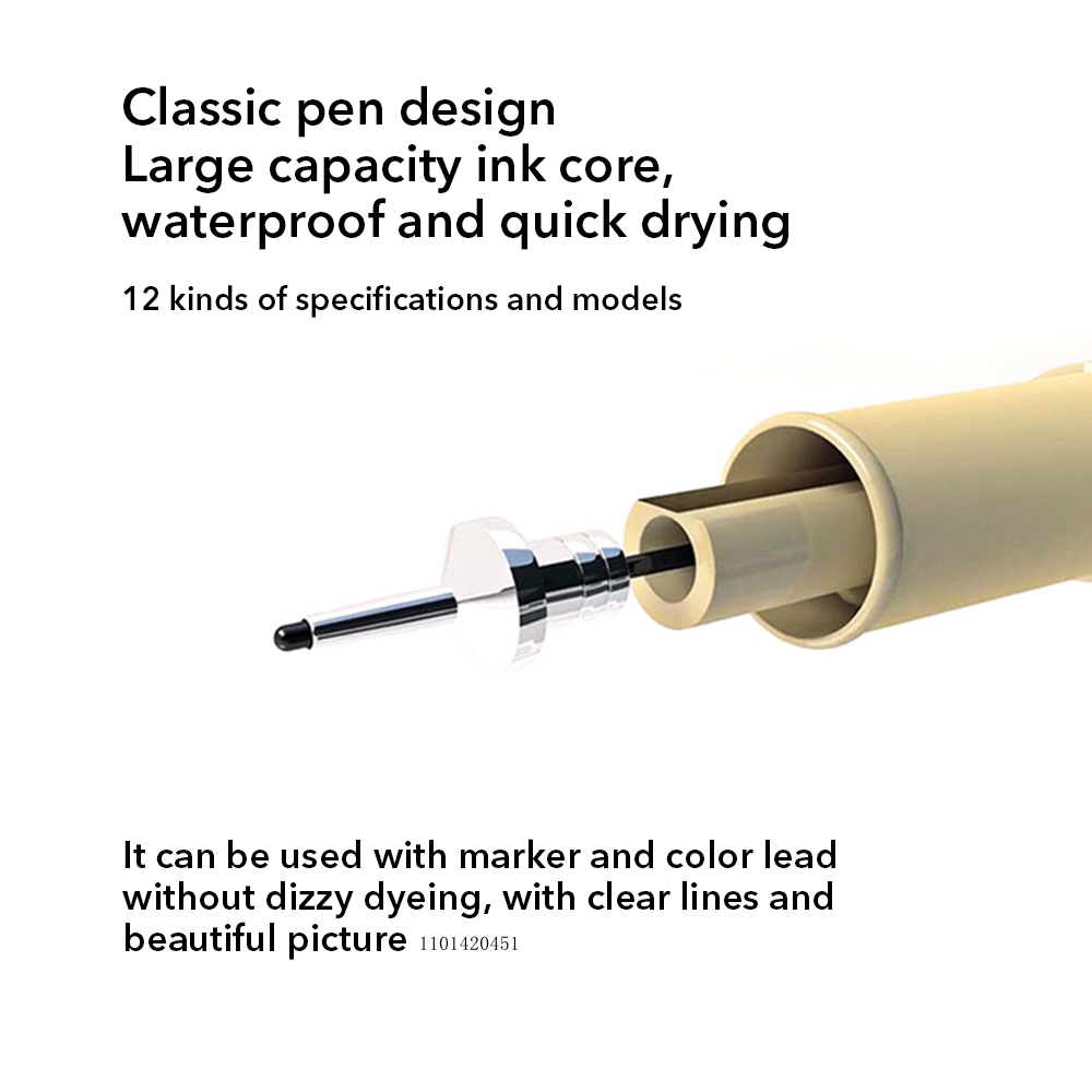 3pcs Fineliner Marker Pen Micro Fineliner Drawing Art Pens - Temu