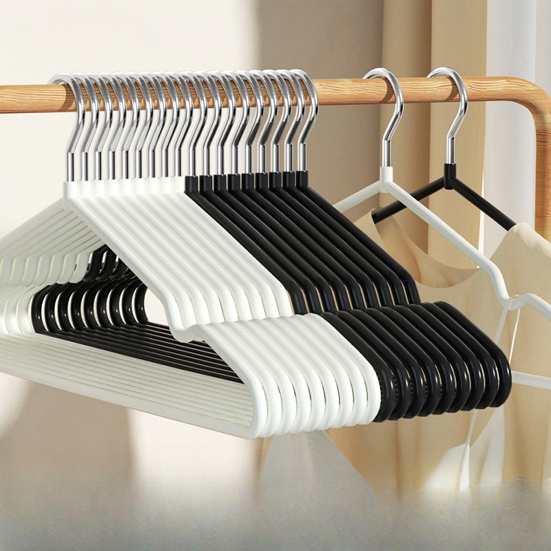 Wide Shoulder Clothes Hanger Traceless Plastic Clothes - Temu