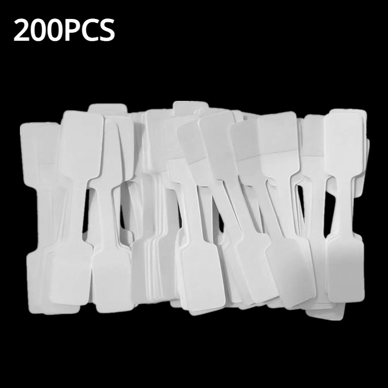 100pcs Paper Price Tags Stickers Jewelry Blank Brand Labels Ring