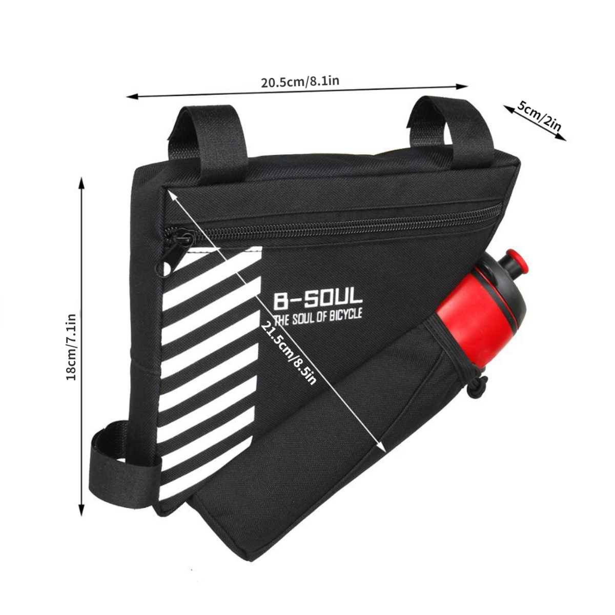 Waterproof Triangle Bicycle Front Bag Frame Pouch Essential - Temu