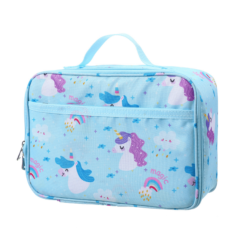 Children's Pu Laser Unicorn Lunch Box With Insulated Soft Bag, Mini Fridge,  Back To School Insulated Meal Carrier, School Water Bottle Holder, Cute  Small Lunch Tote, Soft & Compact Lunch Cooler Bag