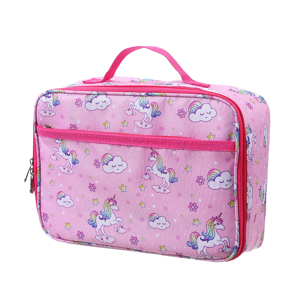 Lunch Box For Kids, Unicorn Print Insulated Lunch Bag, Portable Lunch Bag -  Temu