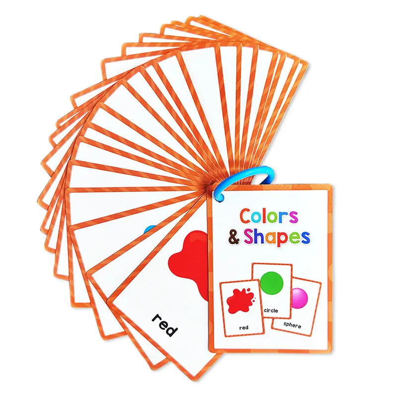 Amazing Flash Cards Colors & Shapes: Early Development OF Preschool Toddler  (54 Cards): Wonder House Books: 9789388810708: : Books