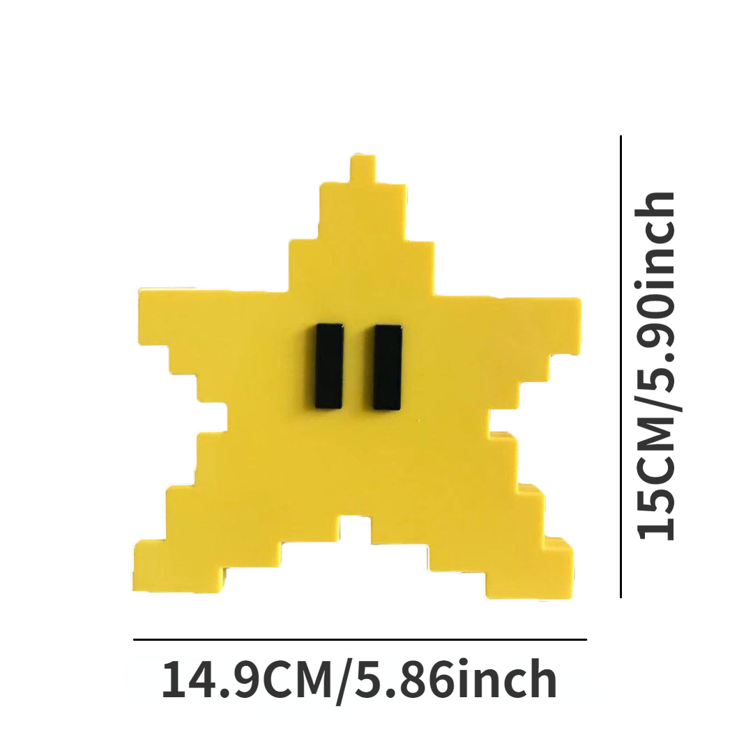pixel mario star