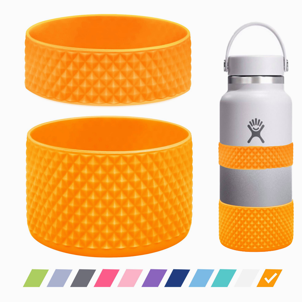 Hydro Flask Tumbler Protective Set - Silicone Boot Cover, Handle, Strap &  Safety Ring - Fits Wide Mouth Bottles - Protects From Scratches, Dents &  Drops - Temu Austria