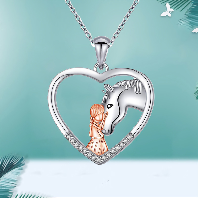 1pc creative cute cartoon exquisite   pendant necklace decorative accessories holiday gift for best friends boys and men 0