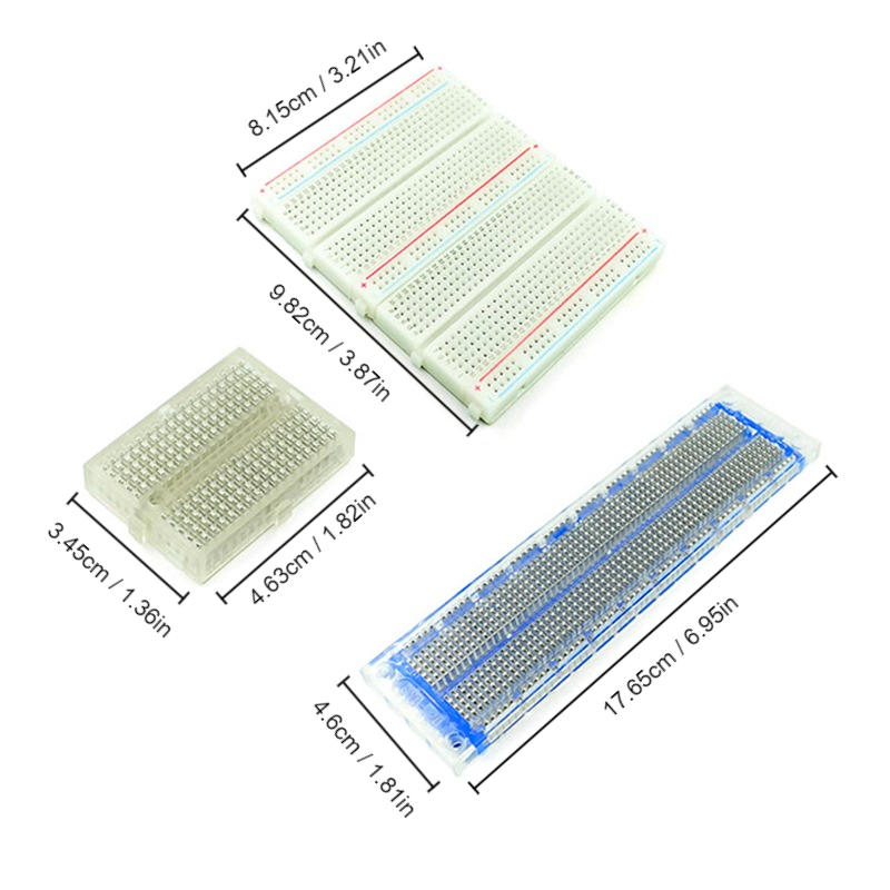 Breadboard 830/400 Point Solderless PCB Bread Board MB-102 MB102 Test  Develop DIY for arduino