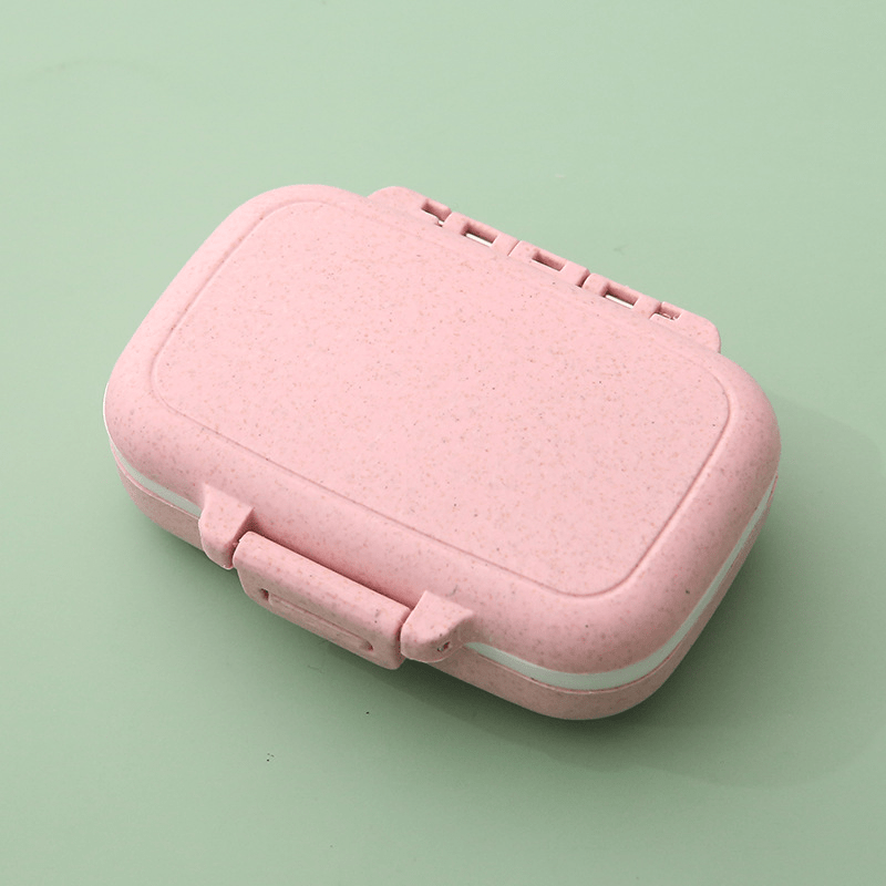 Stylish Pill Box with 3 Compartments for Supplements