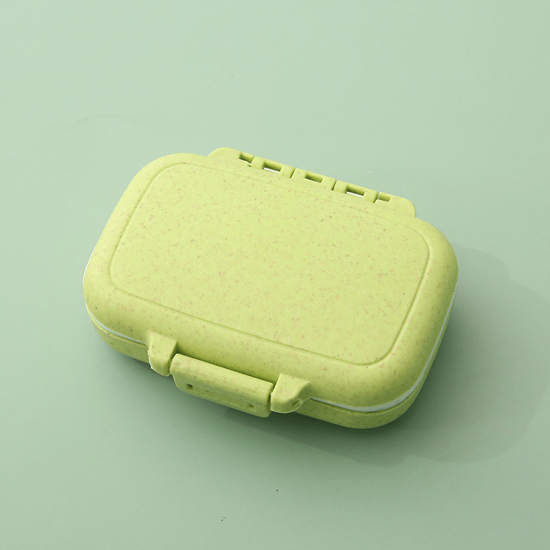 Stylish Pill Box with 3 Compartments for Supplements