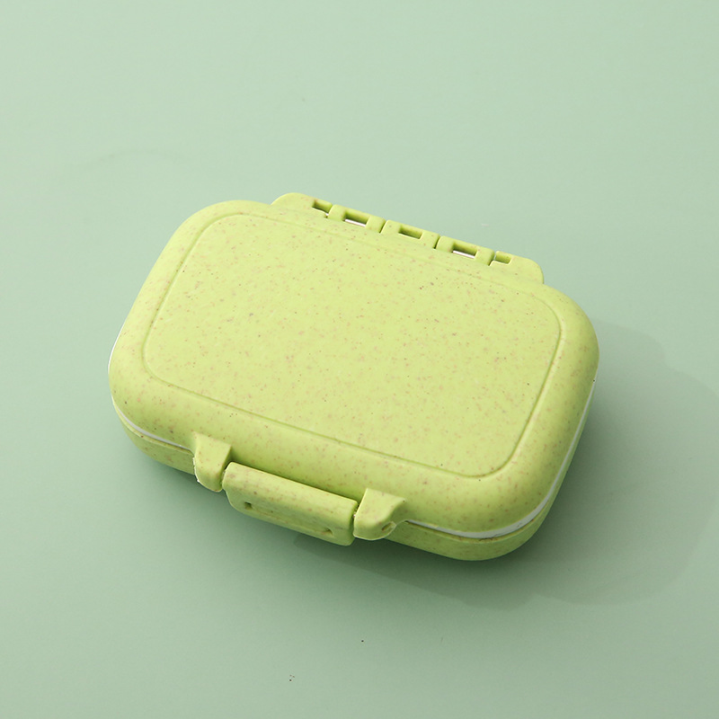 Stylish Pill Box with 3 Compartments for Supplements