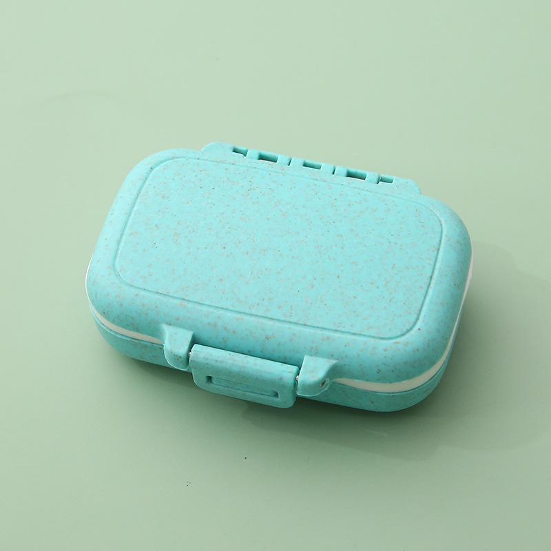 Stylish Pill Box with 3 Compartments for Supplements
