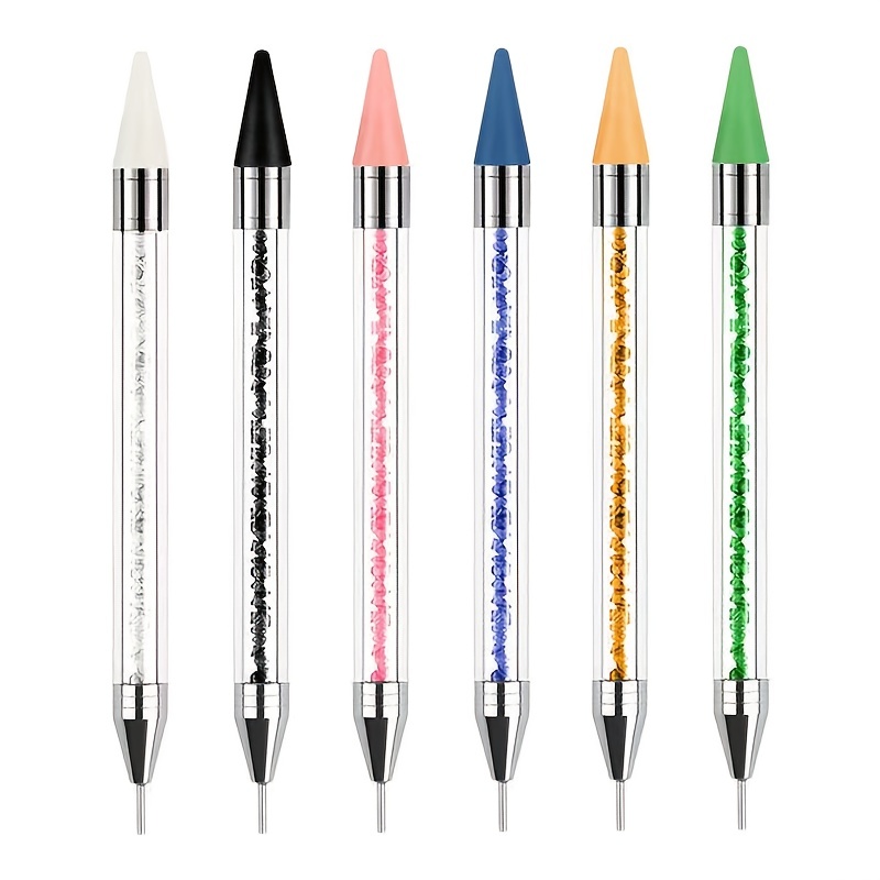 Rhinestone Picker Wax Pen Pencil For Rhinestones Crystal - Temu