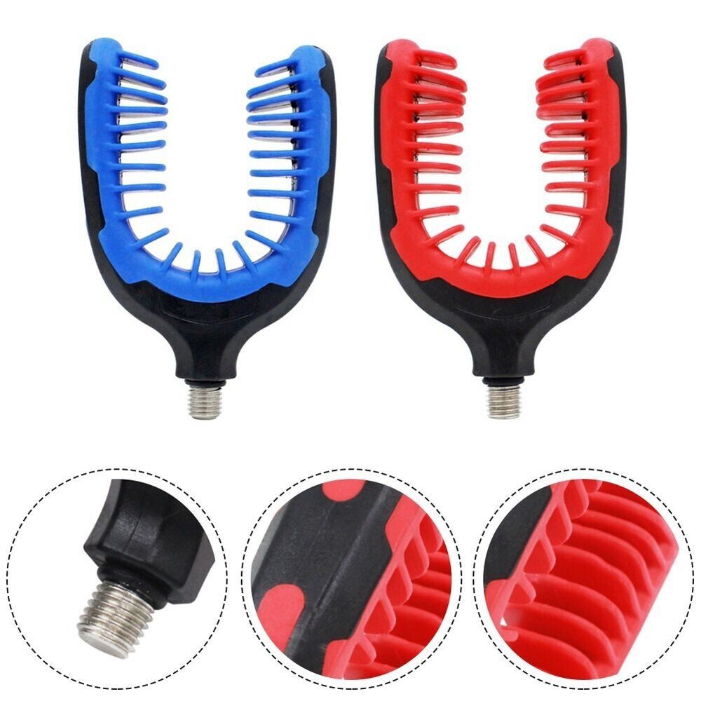 Silicone Carp Fishing Rod Holder Red Blue Silicone Butt Rod - Temu New  Zealand