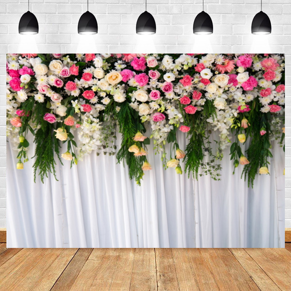 Wedding Floral Backdrops - Temu