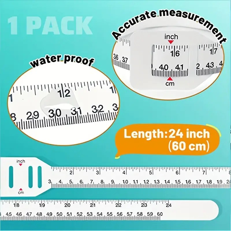 PP Material Eco-Friendly Soft Muac Measuring Tape Head